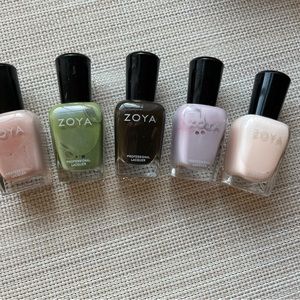 Zoya nail polish bundle nudes